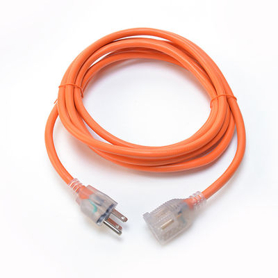 12 가이즈 3 프론지 냉각 저항 15Amp 1875W SJTW 12/3 야외 연장 케이블 100 피트 방수 중용 조명 표시기