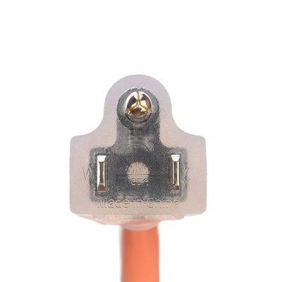 15 FT 12/3 가이즈 LED 조명 끝 SJTW 15 Amp/125V/1875W 오렌지 외조끼 실내 / 실외용 중량 전원 케이블