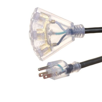 다른 ETL 25Ft 12/3 야외 연장 케이블 3 출구 12 가이드 3 프론크 펌프 펌프 15A 12AWG 1875W SJTW