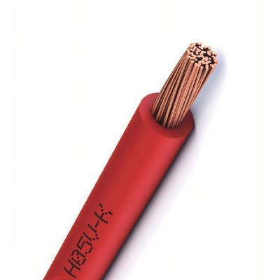 H07v K 1.5mm2 PVC 단열 된 구리 코어 전기 전선 케이블