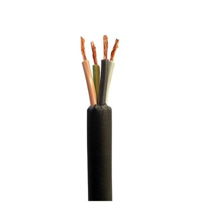 450/750V 등급 전압 구리 선도자 H07rn 소전압에 대한 불과 열 저항 기능 와이어