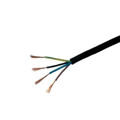 450/750V 등급 전압 구리 선도자 H07rn 소전압에 대한 불과 열 저항 기능 와이어