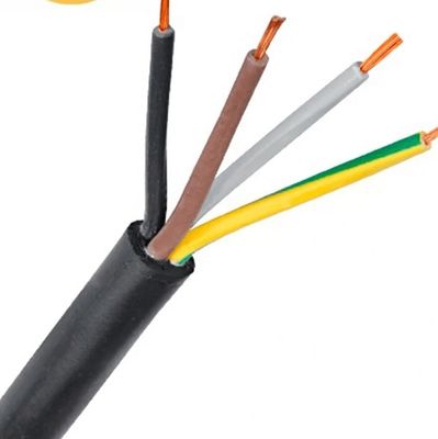 450/750v 등급전압 고무 껍질 구리 가전 유선 케이블 H07rn f 2x1 5 사용자 지정 색상 선도자 재료
