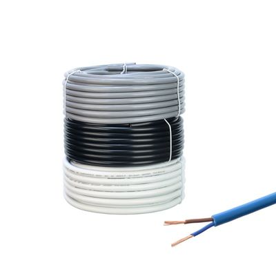 멀티코어 0.75mm Rvv 케이블 2 3 4 코어 PVC 단열 전력 케이블 300/500v 저전압 애플리케이션을 위한 껍질 와이어