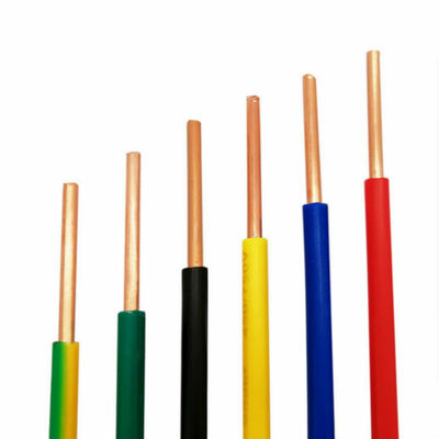 VDE SNI KC H07V-U 단일 고형 코어 전기 전선 0.75/1/1.5/2/2.5/4/6mm2 순수 구리 다중 표준 케이블 전력 및 전선