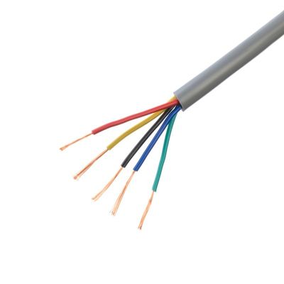 플렉서블 전력 케이블 H05vv-f 5 코어 0.5mm / 1mm Sq 구리 고체 전도 전기 전선 가구 건물 전선
